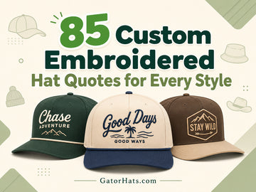 85 Custom Embroidered Hat Quotes for Every Style