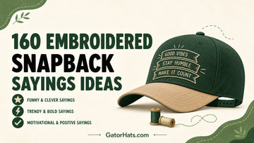 160 Embroidered Snapback Sayings Ideas for Custom Hats