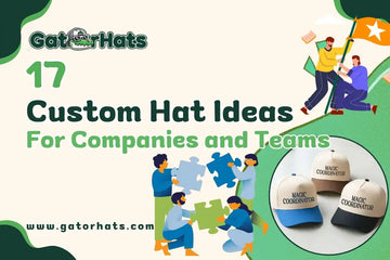 Custom Embroidered Hats for Companies and Teams