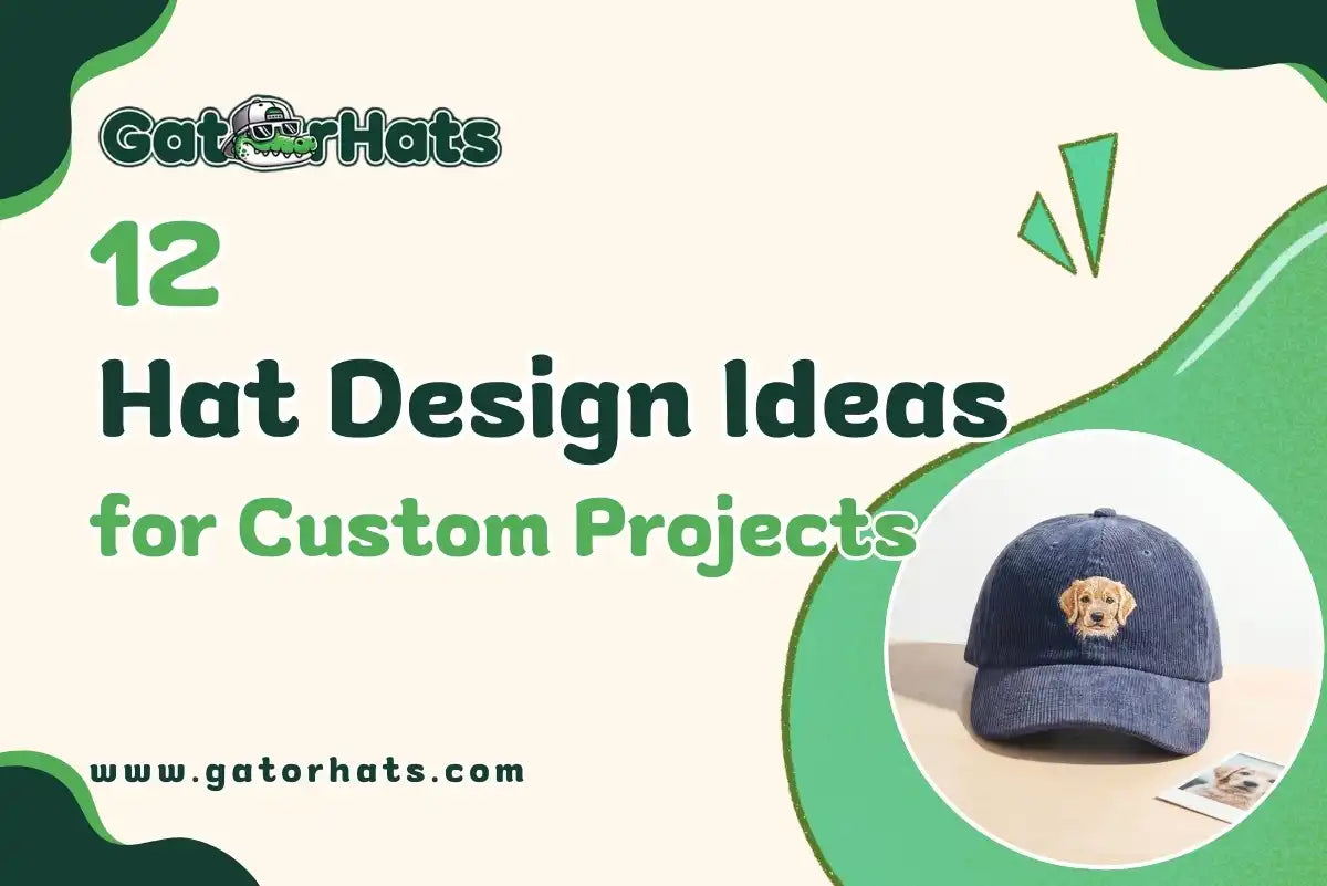 12 Creative Hat Design Ideas for Your Custom Projects – GatorHats