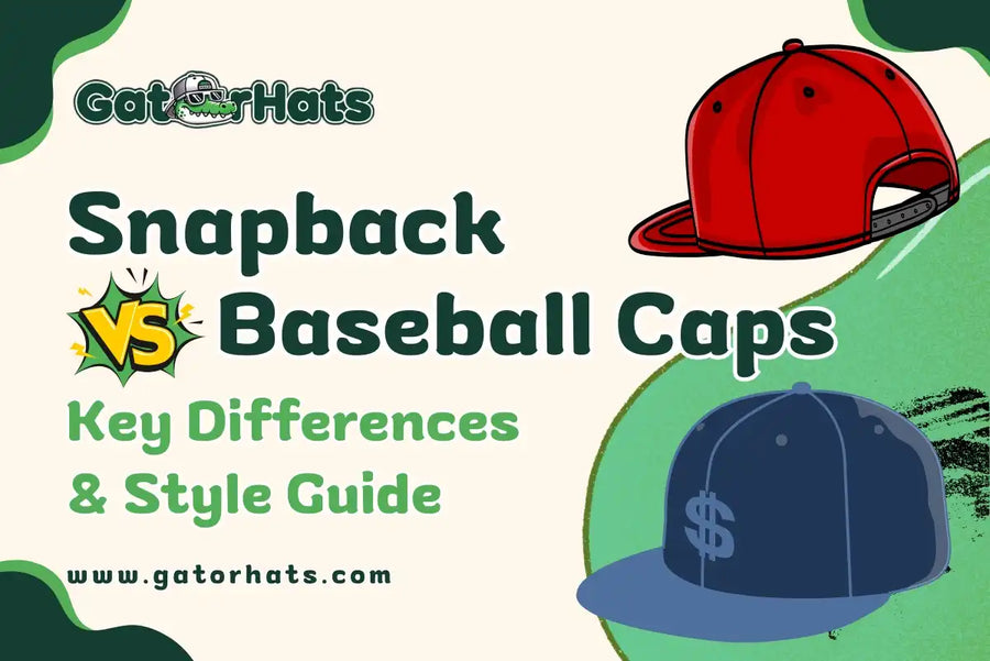 Snapback vs Baseball Caps Key Differences & Style Guide