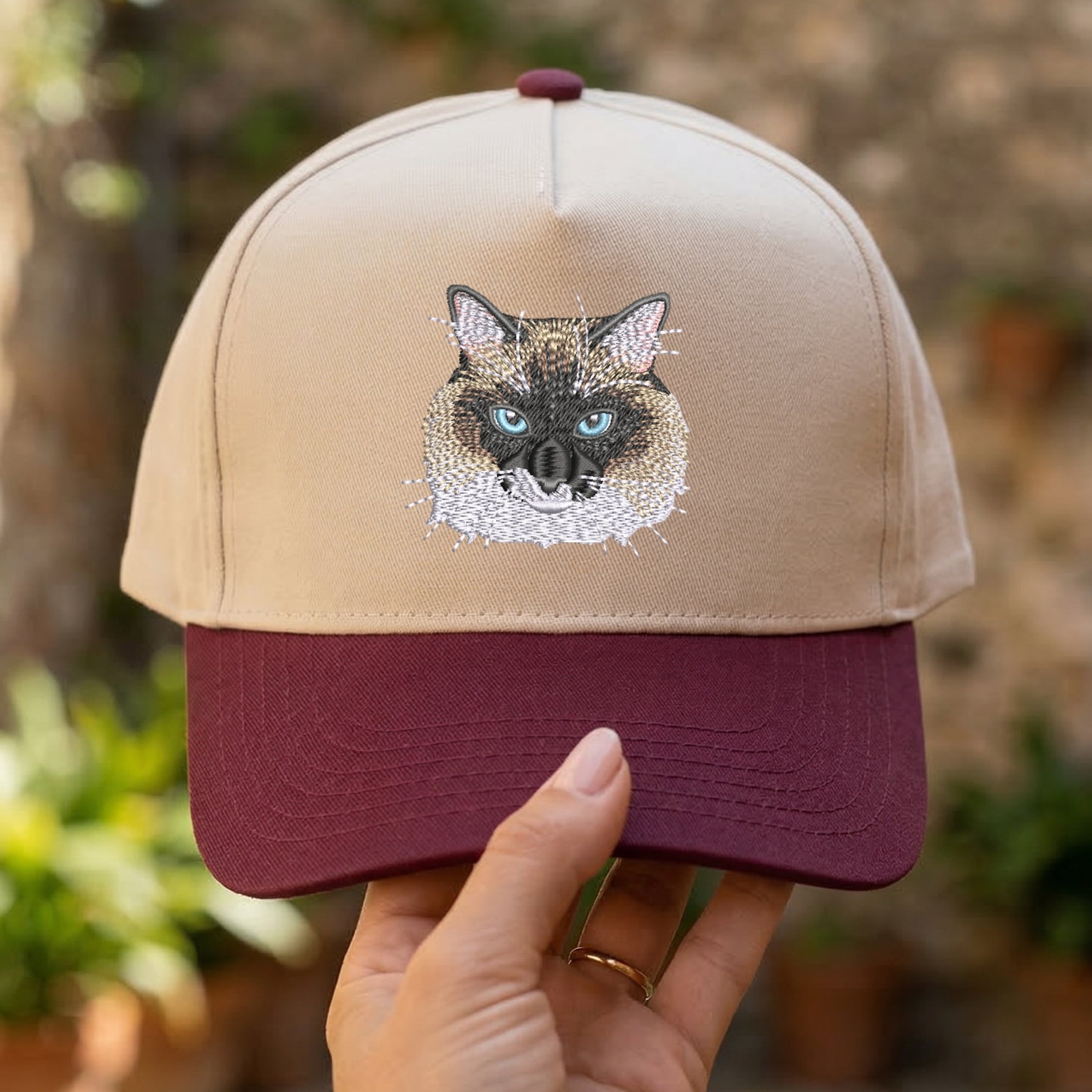 Personalized Pet Photo Snapback Hat – Custom Dog & Cat Cap