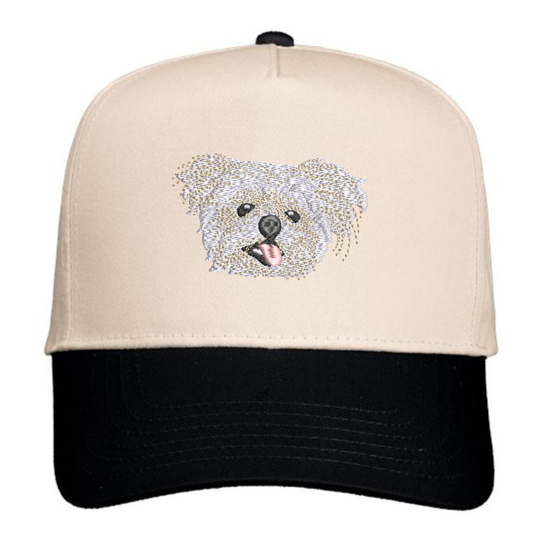 Custom Embroidered Pet Photo Snapback Hat – Dog & Cat Cap