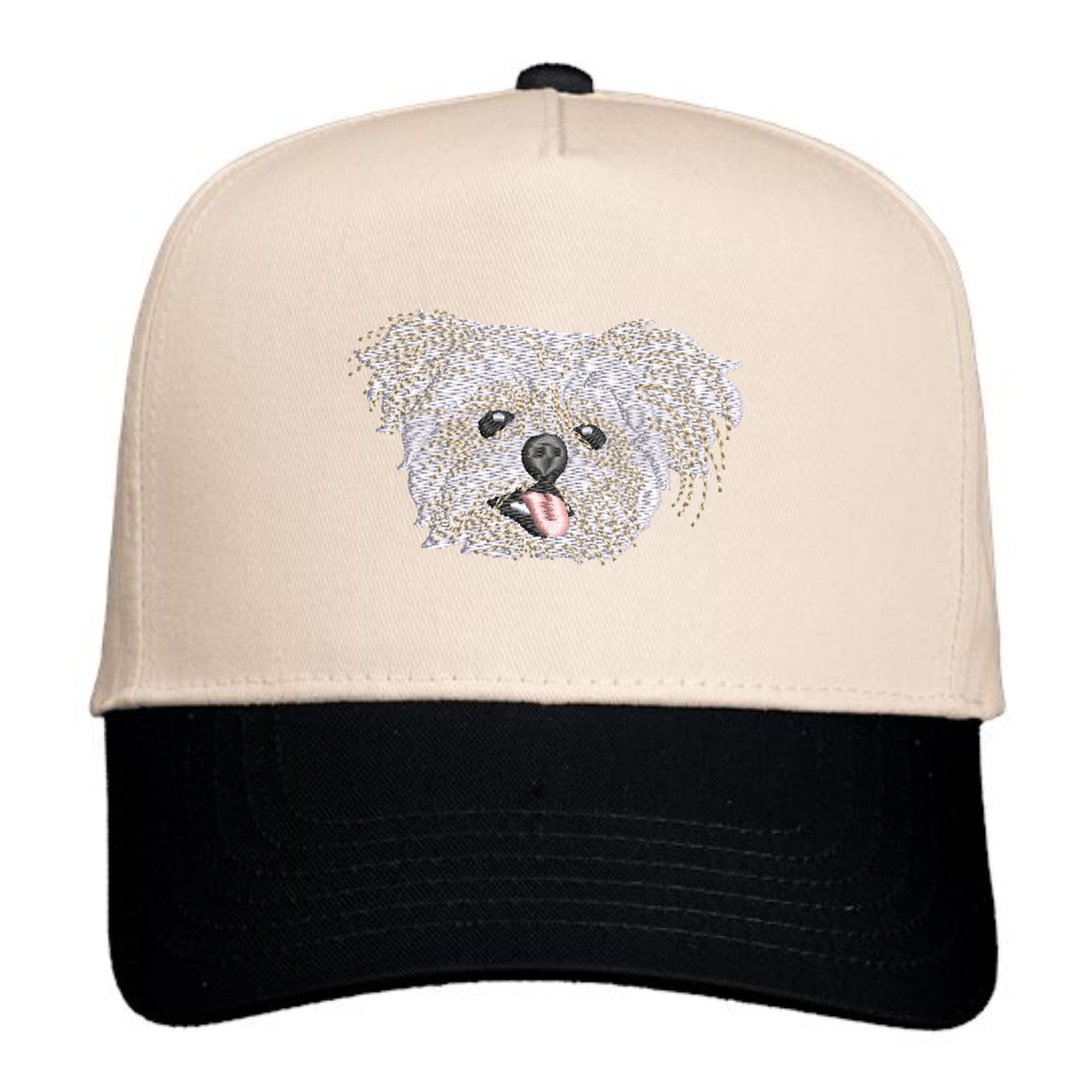 Custom Embroidered Pet Photo Snapback Hat – Dog & Cat Cap