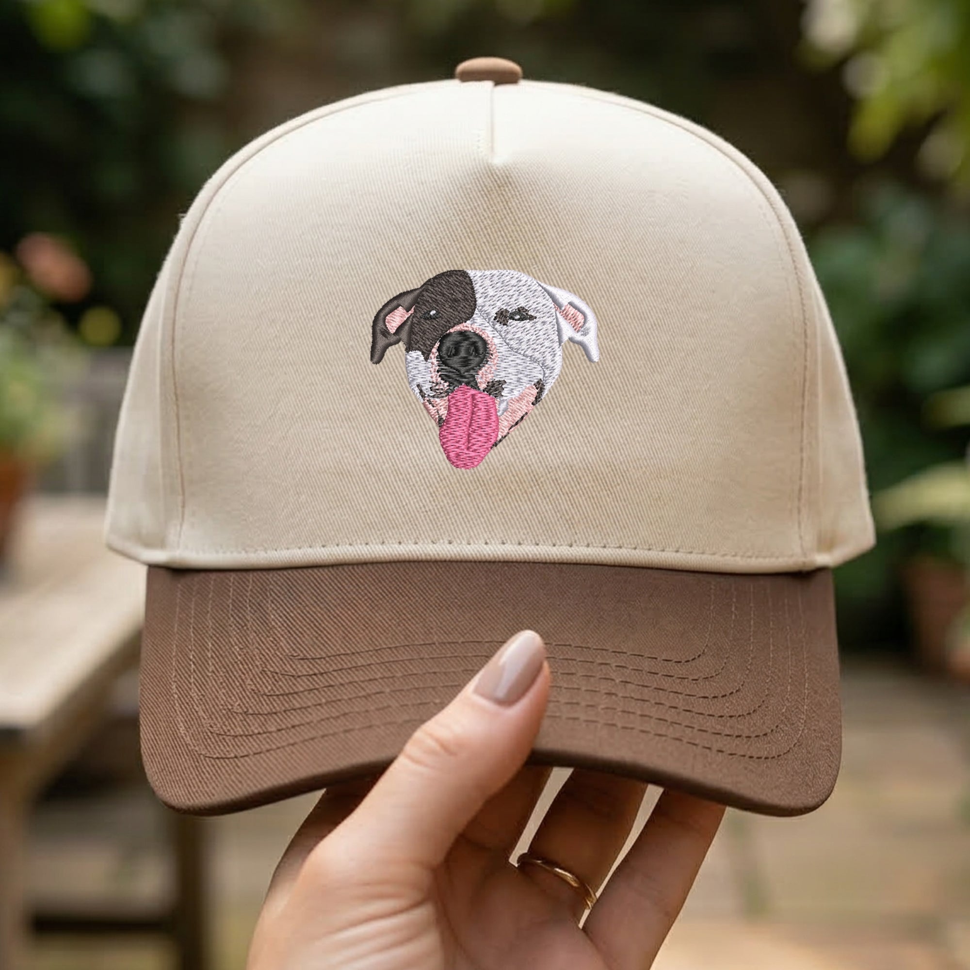 Personalized Pet Photo Snapback Hat – Custom Dog & Cat Cap