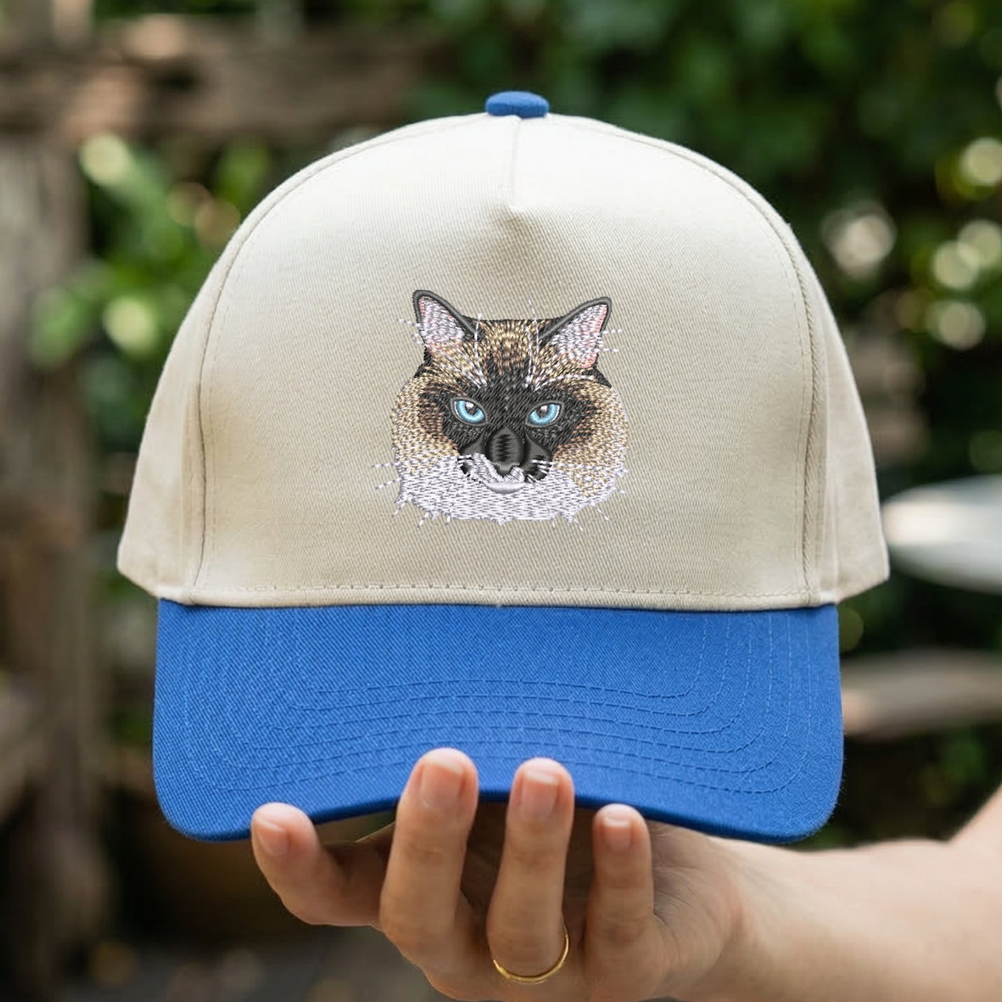 Personalized Pet Photo Snapback Hat – Custom Dog & Cat Cap