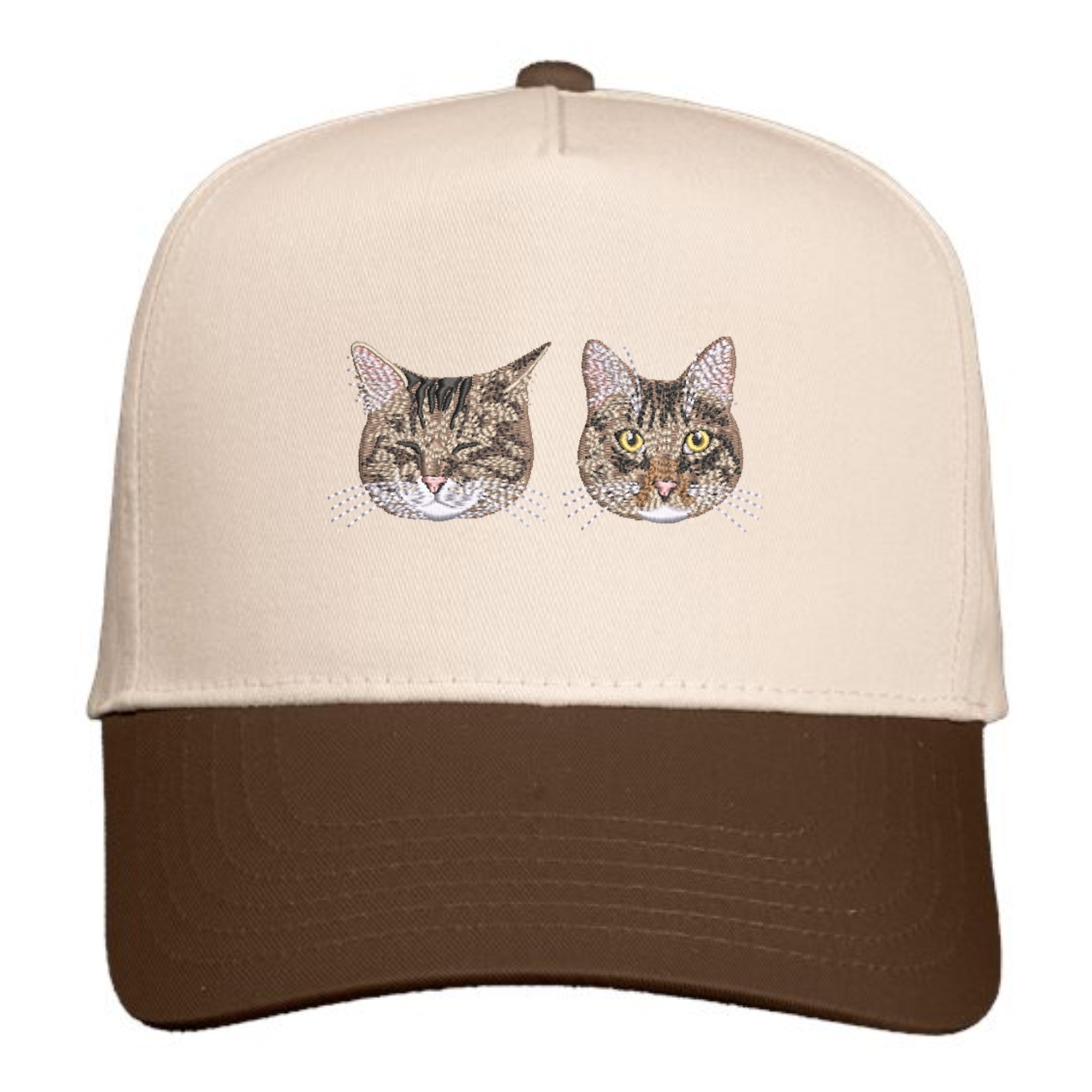 Custom Embroidered Pet Snapback Hat – Personalized Cat Hat