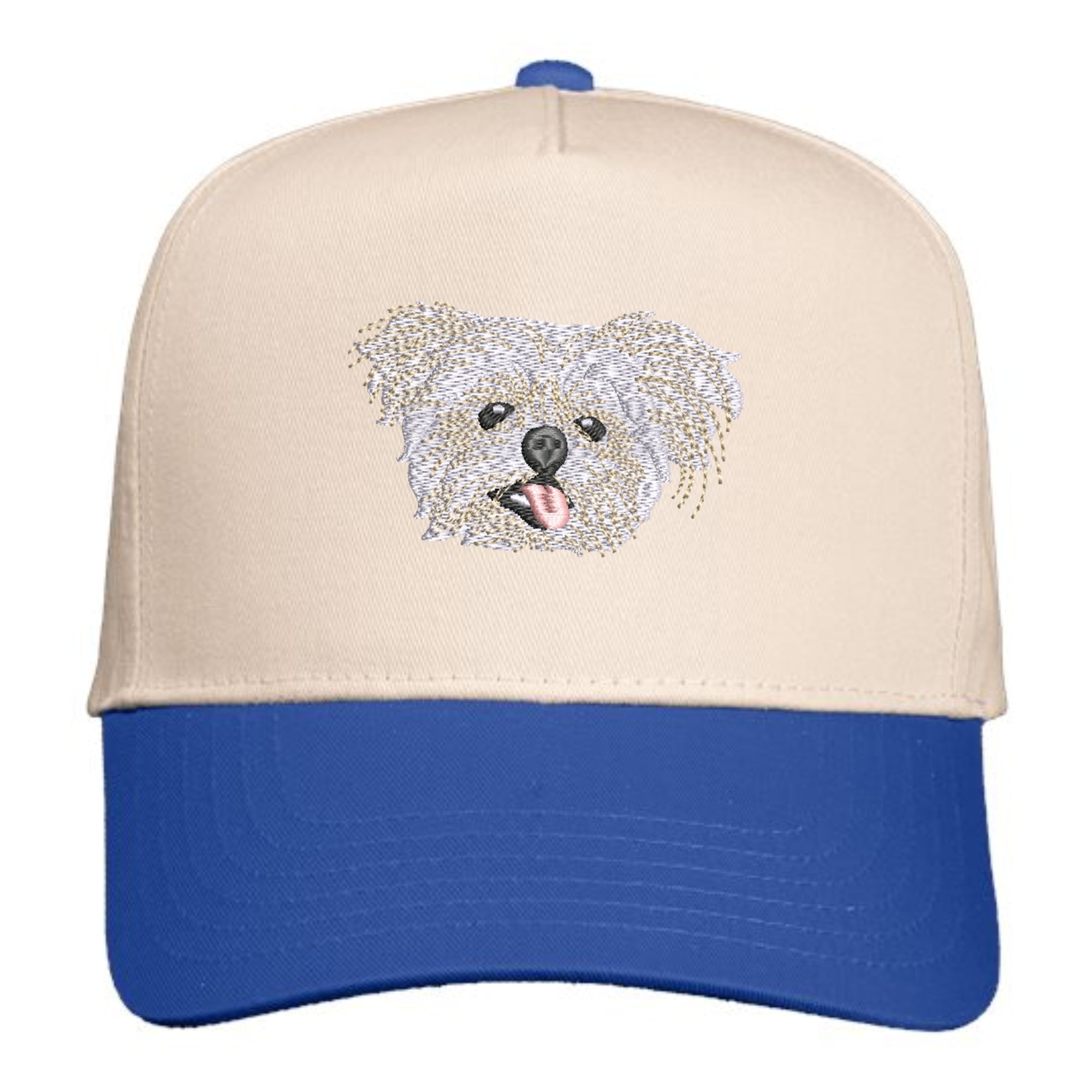 Custom Embroidered Pet Photo Snapback Hat – Dog & Cat Cap