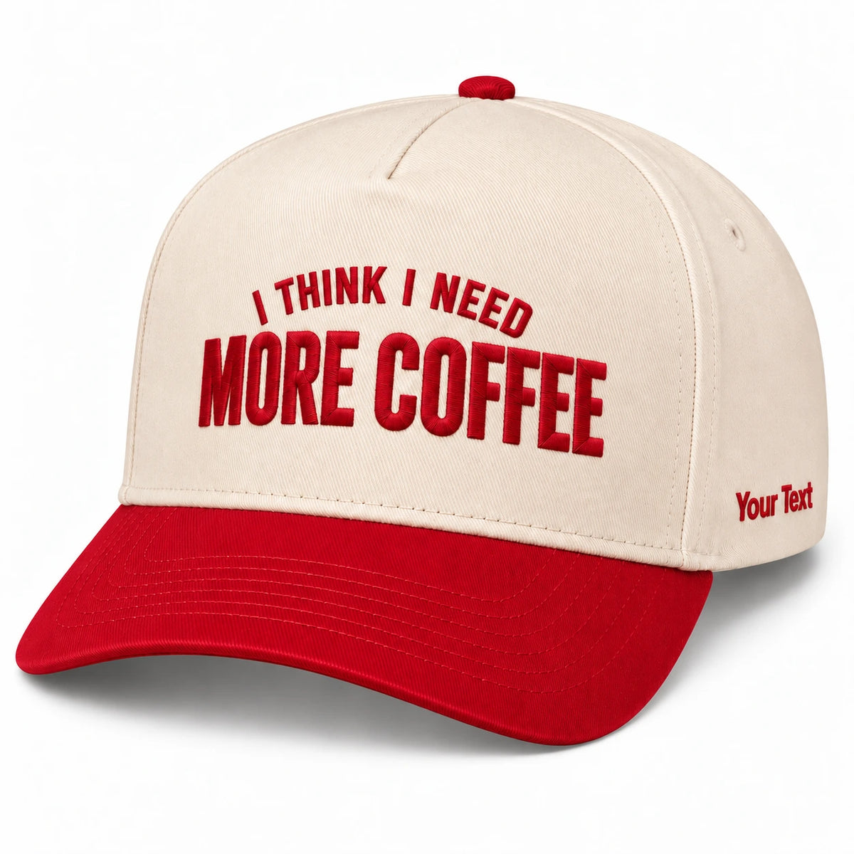 I Think I Need More Coffee Hat, Caffeine Morning Snapback