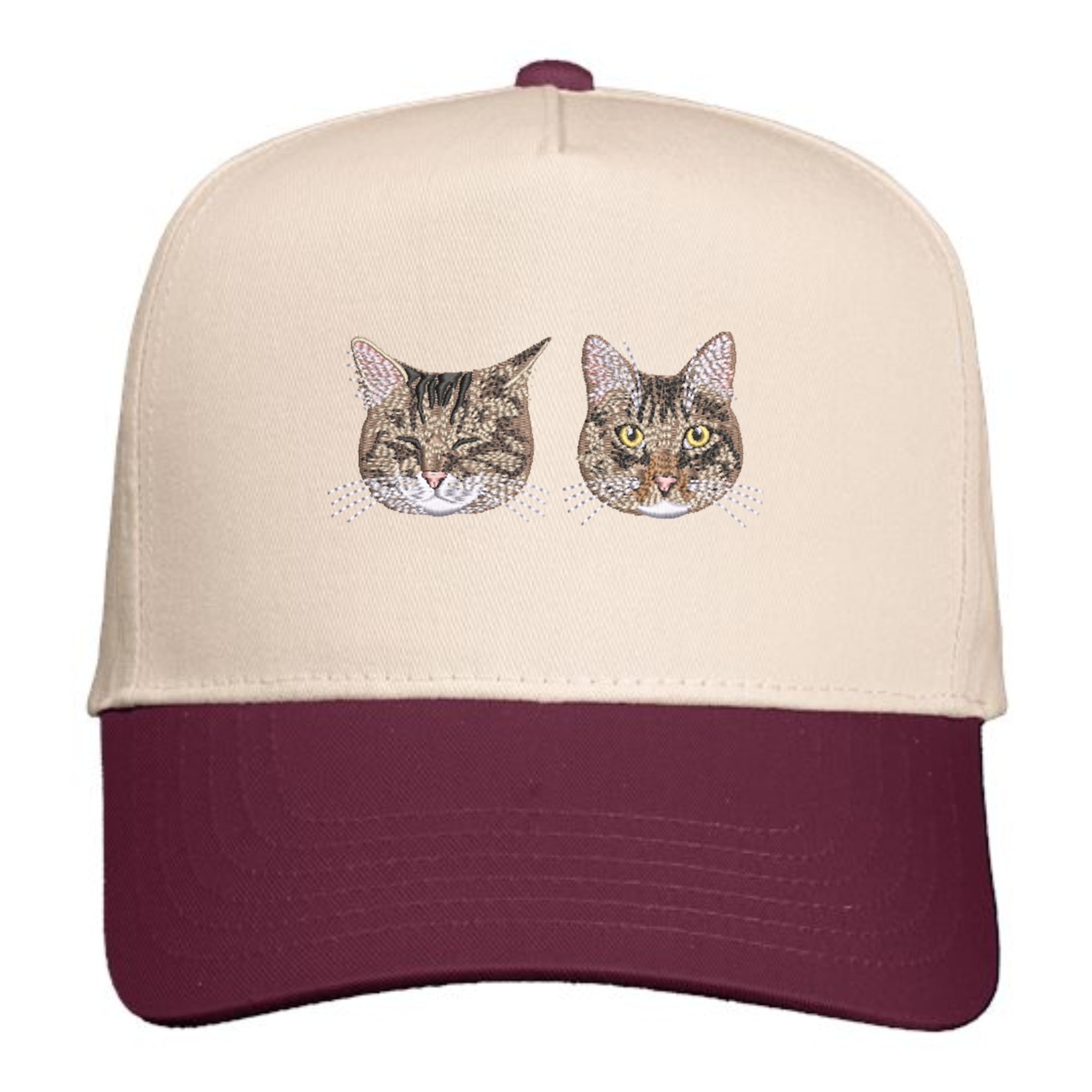 Custom Embroidered Pet Snapback Hat – Personalized Cat Hat