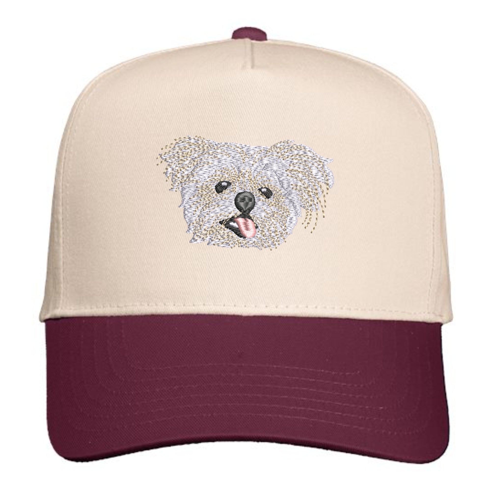 Custom Embroidered Pet Photo Snapback Hat – Dog & Cat Cap