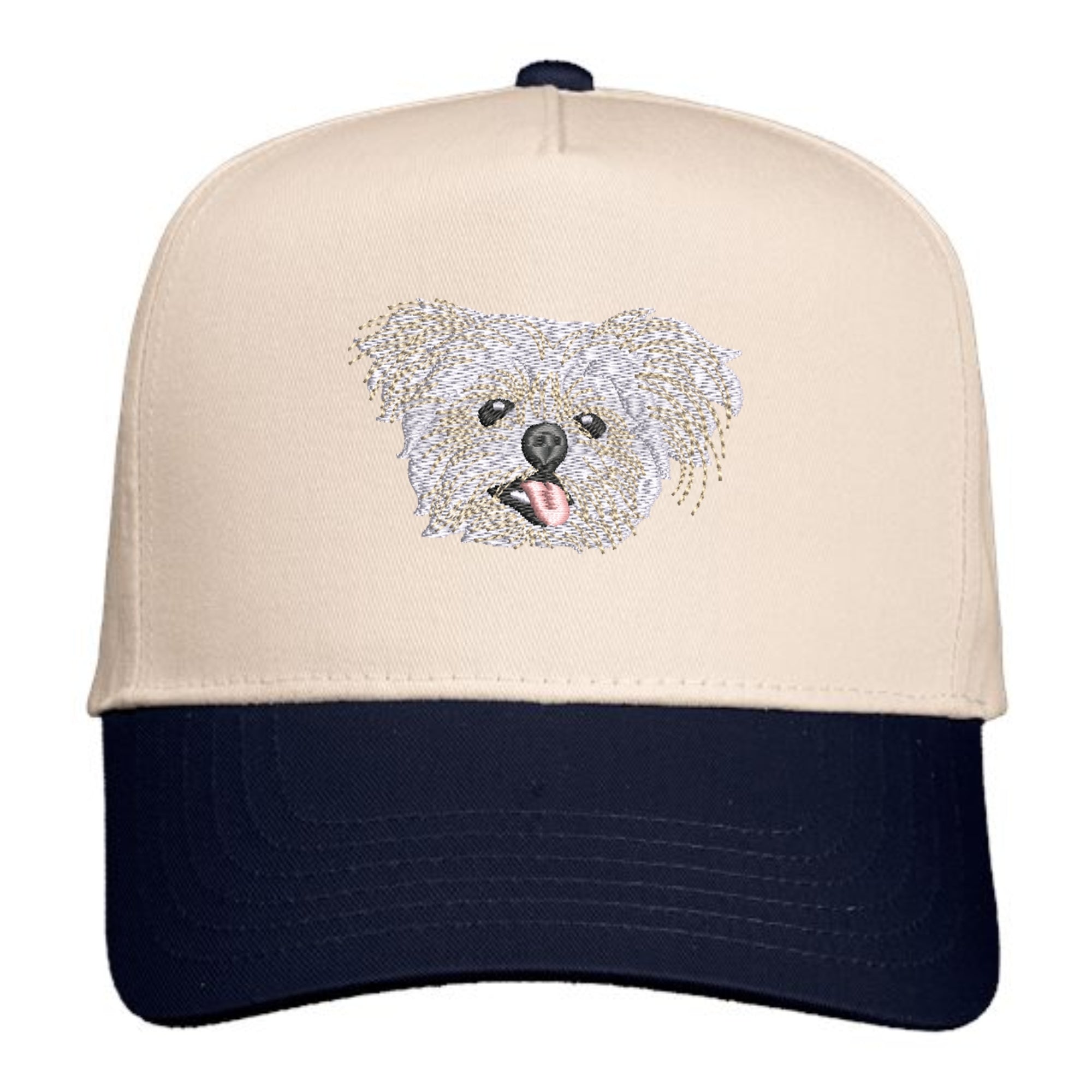 Custom Embroidered Pet Photo Snapback Hat – Dog & Cat Cap