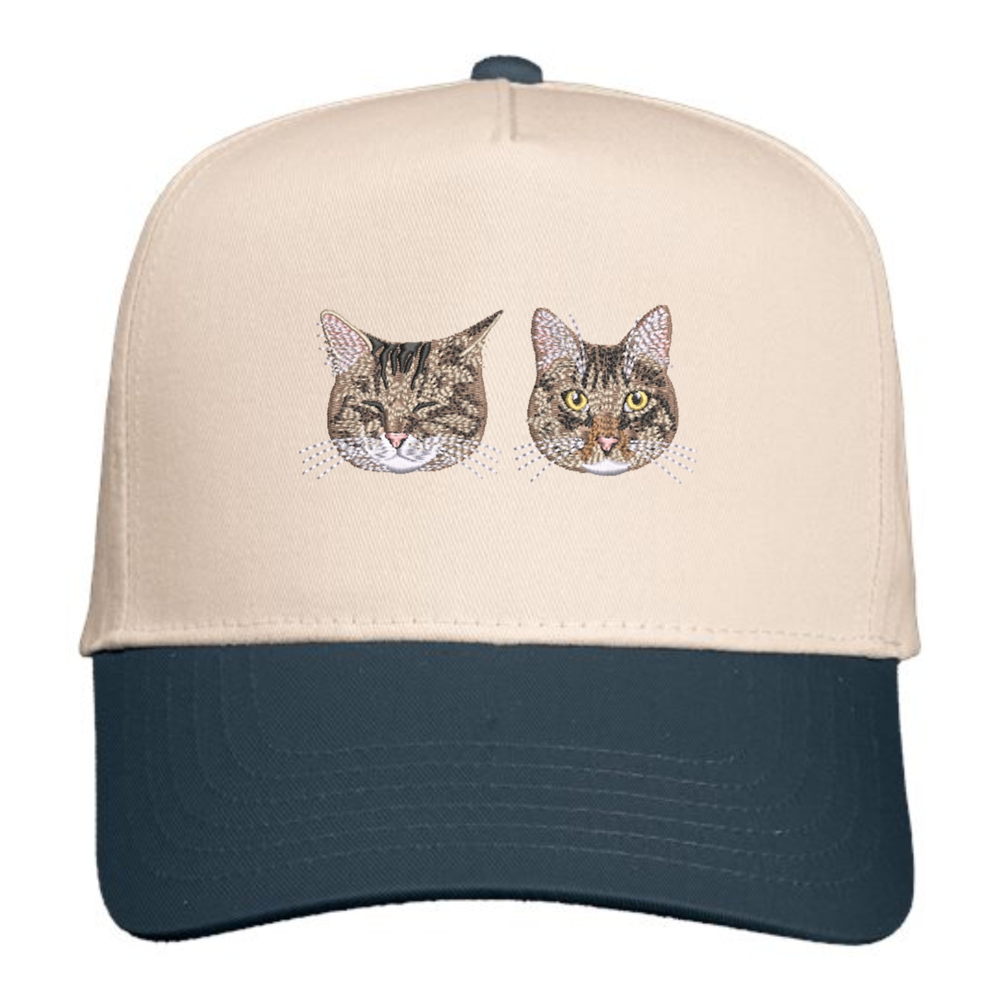 Custom Embroidered Pet Snapback Hat – Personalized Cat Hat