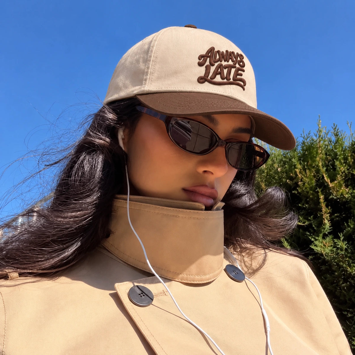 Always Late Hat, Fashionably Tardy Humor Snapback