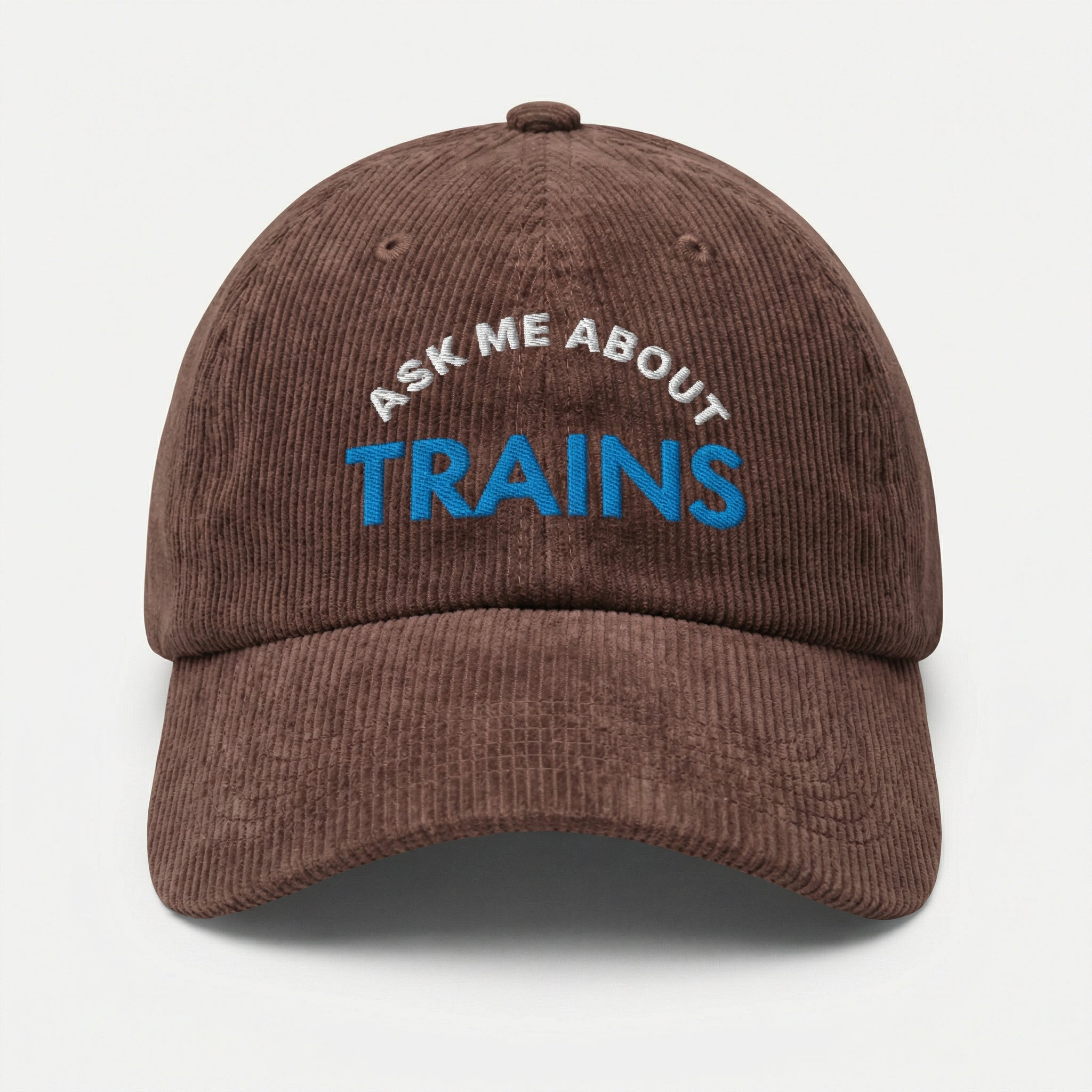Custom Ask Me About Trains I’m an Expert Hat – Funny Dad Cap