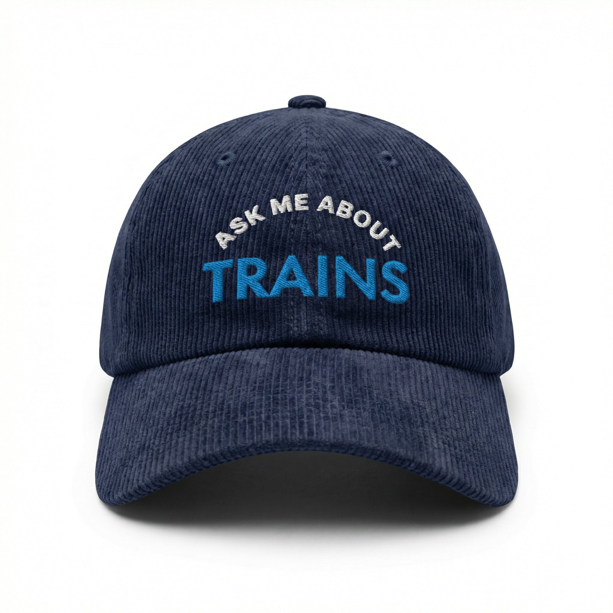 Custom Ask Me About Trains I’m an Expert Hat – Funny Dad Cap