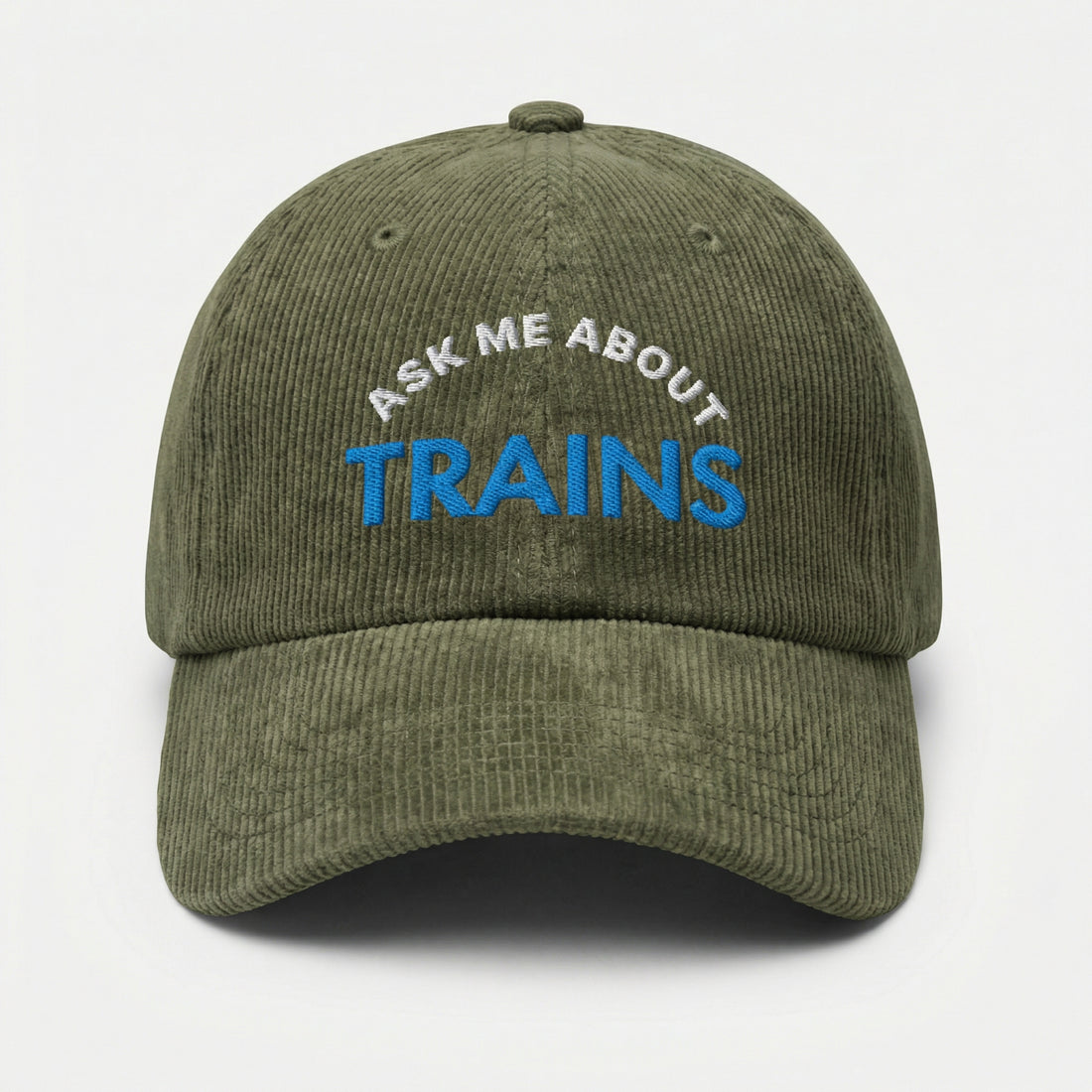 Custom Ask Me About Trains I’m an Expert Hat – Funny Dad Cap