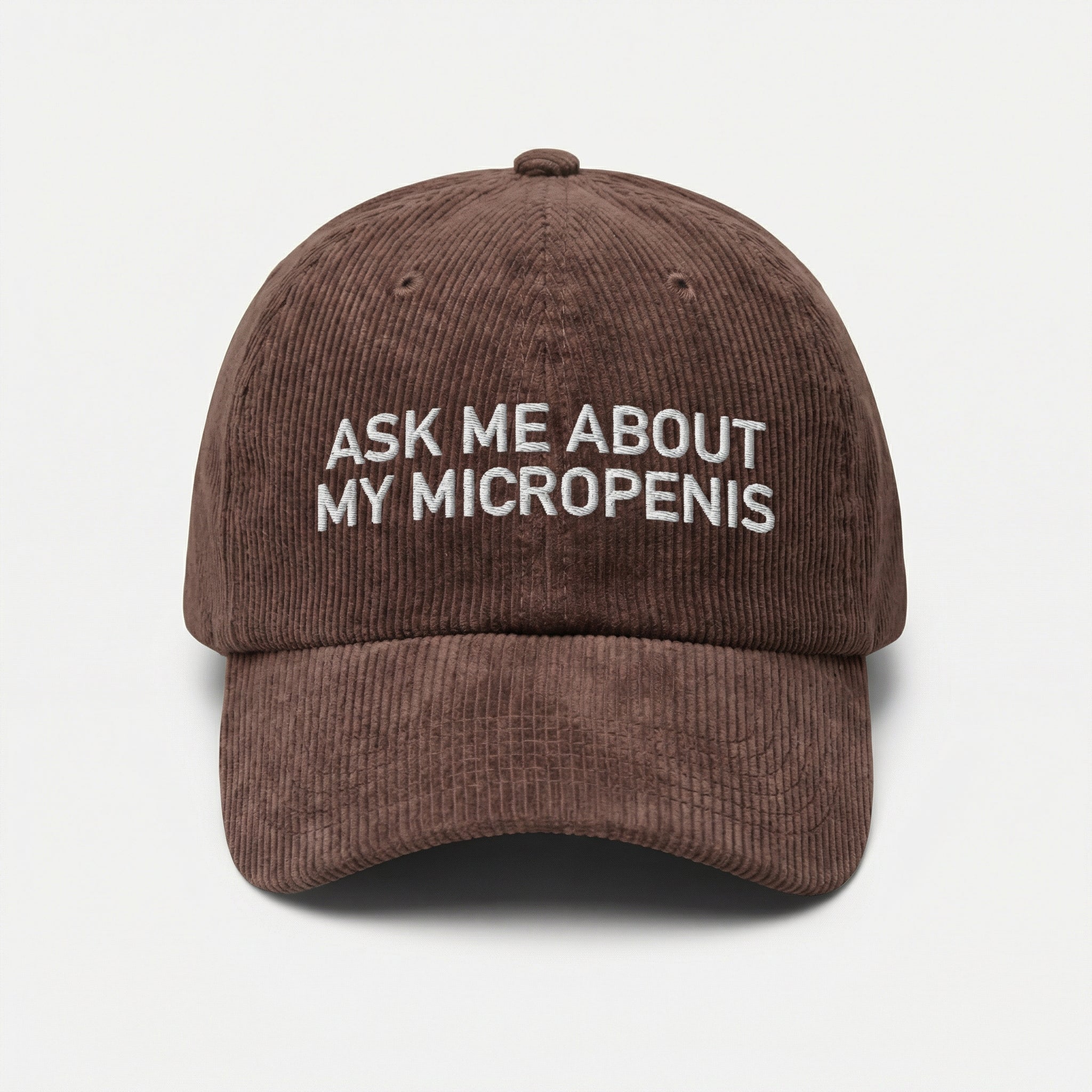Custom Ask Me About It Embroidered Hat – Bold Dark Humor Dad Cap