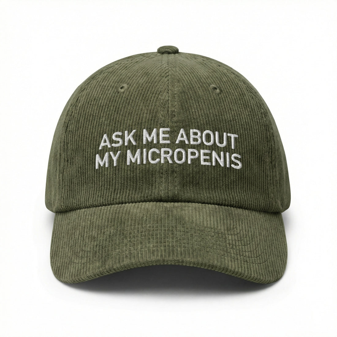 Custom Ask Me About It Embroidered Hat – Bold Dark Humor Dad Cap