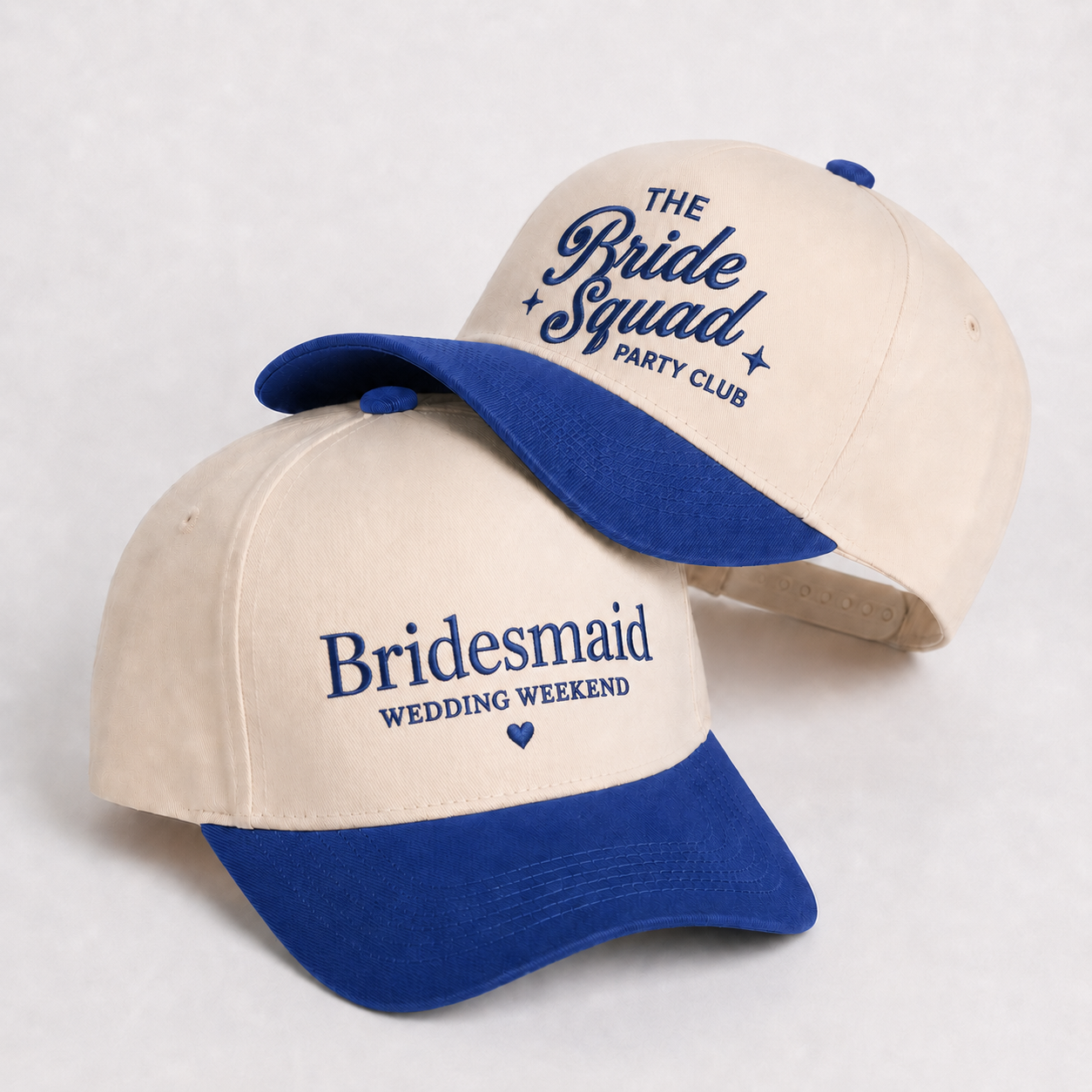 Custom Couples Snapback Hat - Personalized Wedding Party Snapback Hat