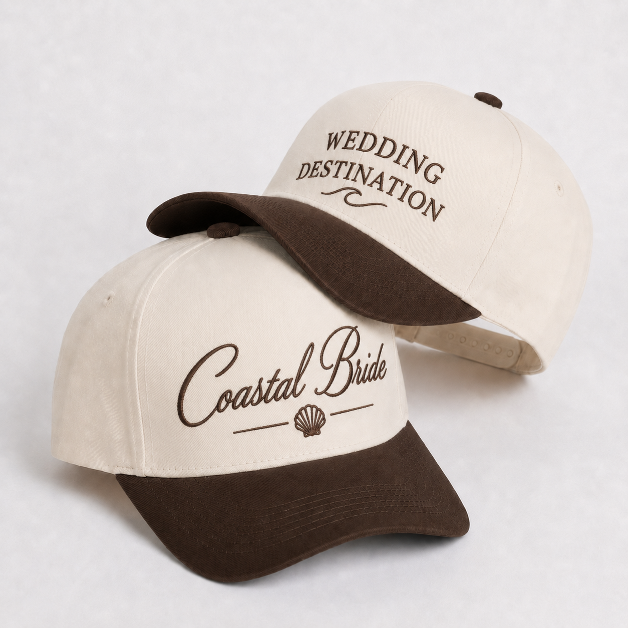 Custom Couples Snapback Hat - Personalized Wedding Party Snapback Hat