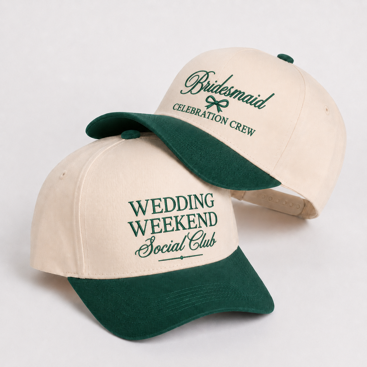 Wedding Party Snapback Hat - Custom Embroidered Bridal Snapback Hat