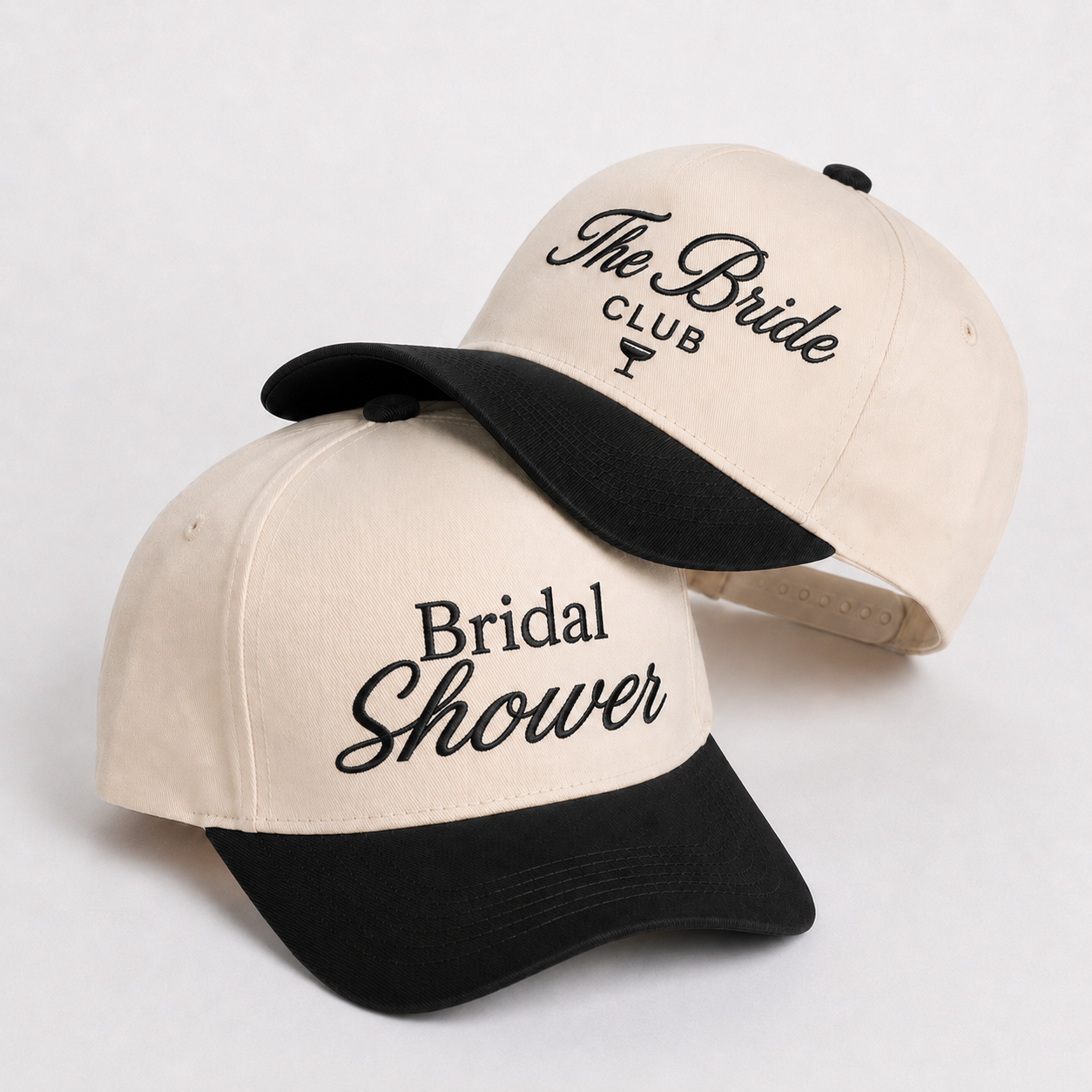 Custom Couples Snapback Hat - Personalized Wedding Party Snapback Hat