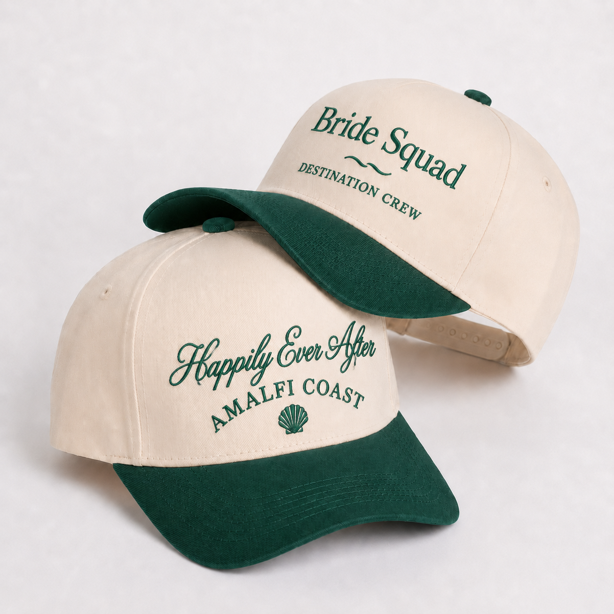 Custom Couples Snapback Hat - Personalized Wedding Party Snapback Hat