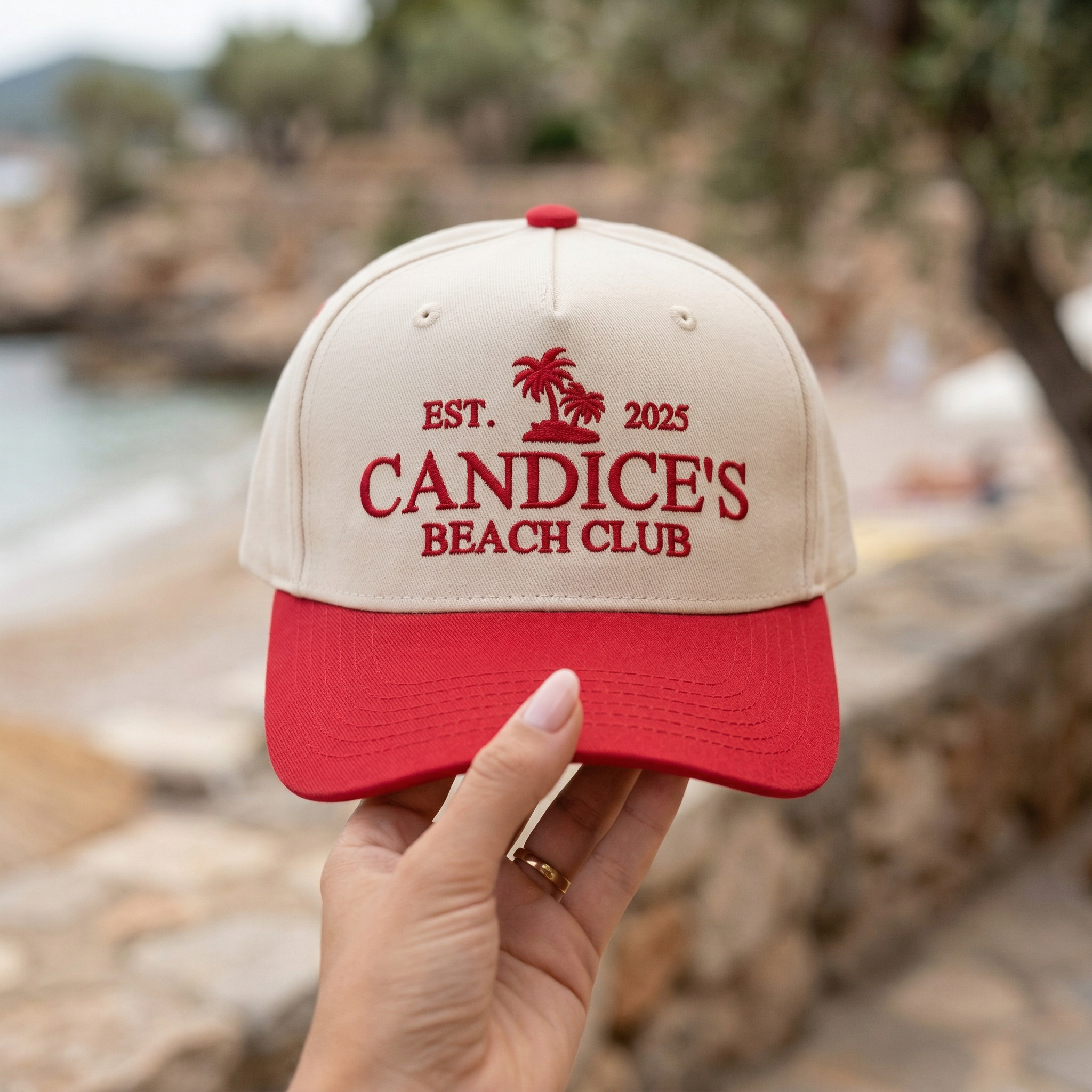 Bachelorette Party Two-Tone Snapback Hat for Women – Bride Squad Cap