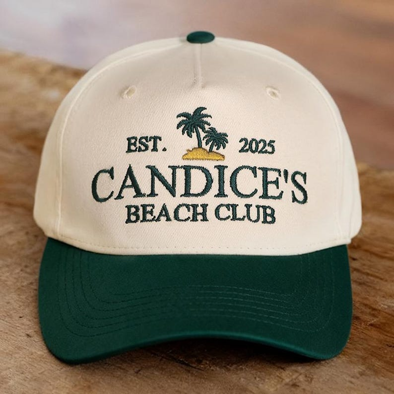 Bachelorette Party Two-Tone Snapback Hat for Women – Bride Squad Cap