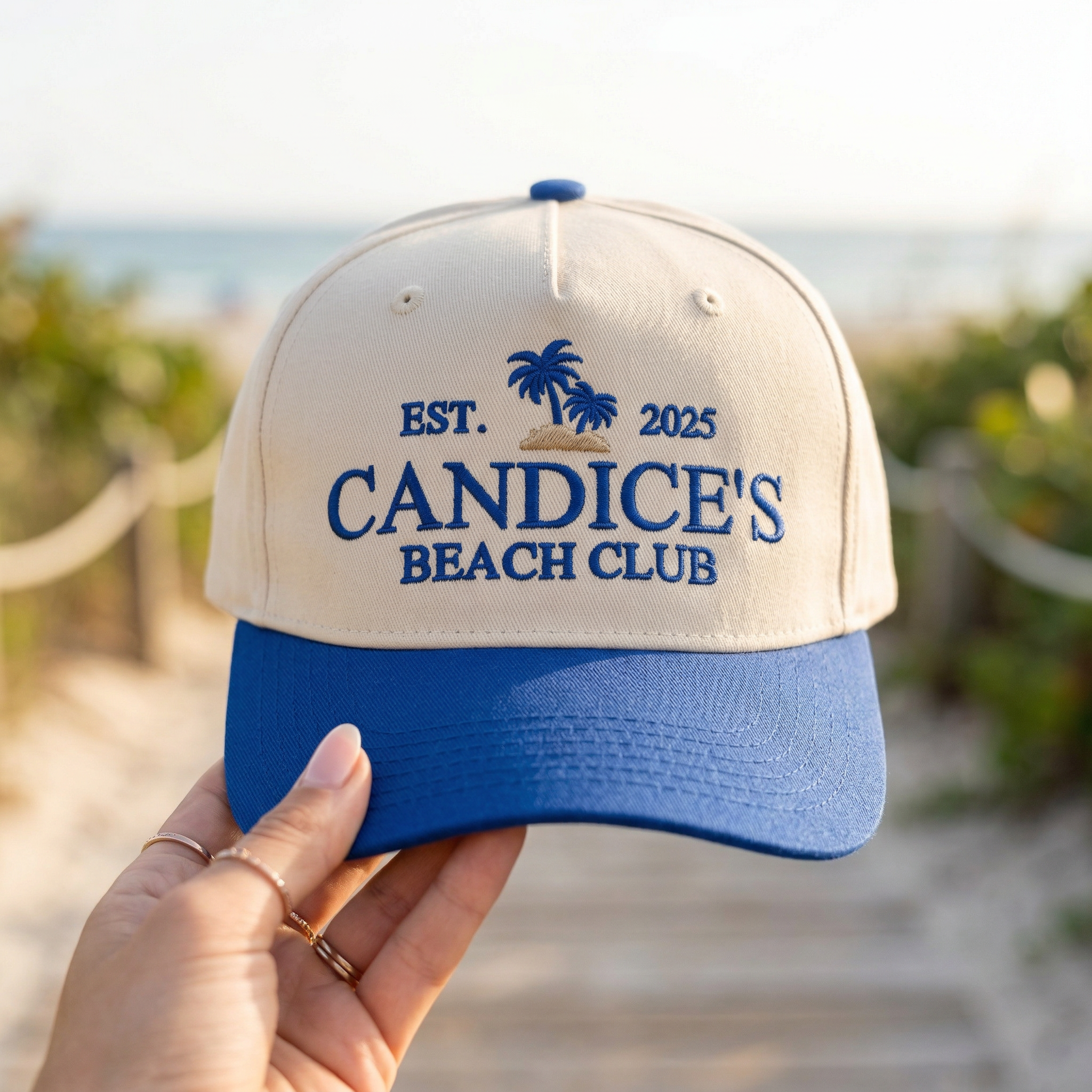 Bachelorette Party Two-Tone Snapback Hat for Women – Bride Squad Cap