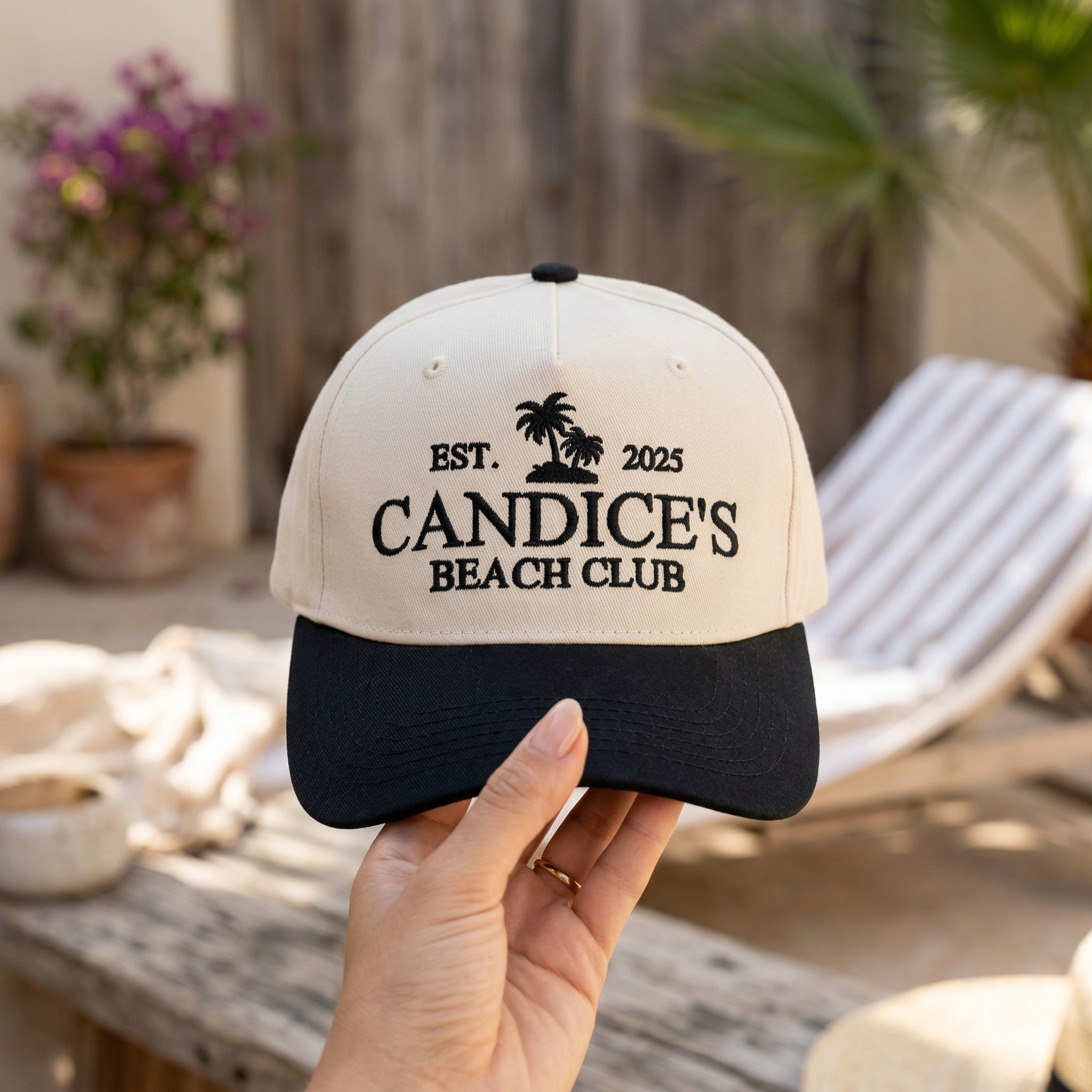 Bachelorette Party Two-Tone Snapback Hat for Women – Bride Squad Cap