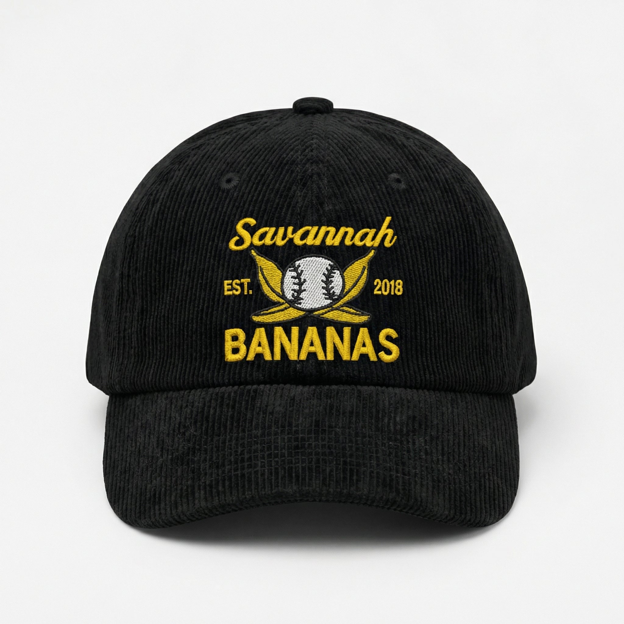 Custom Banana Baseball Team Embroidered Hat – Funny Sports Dad Cap