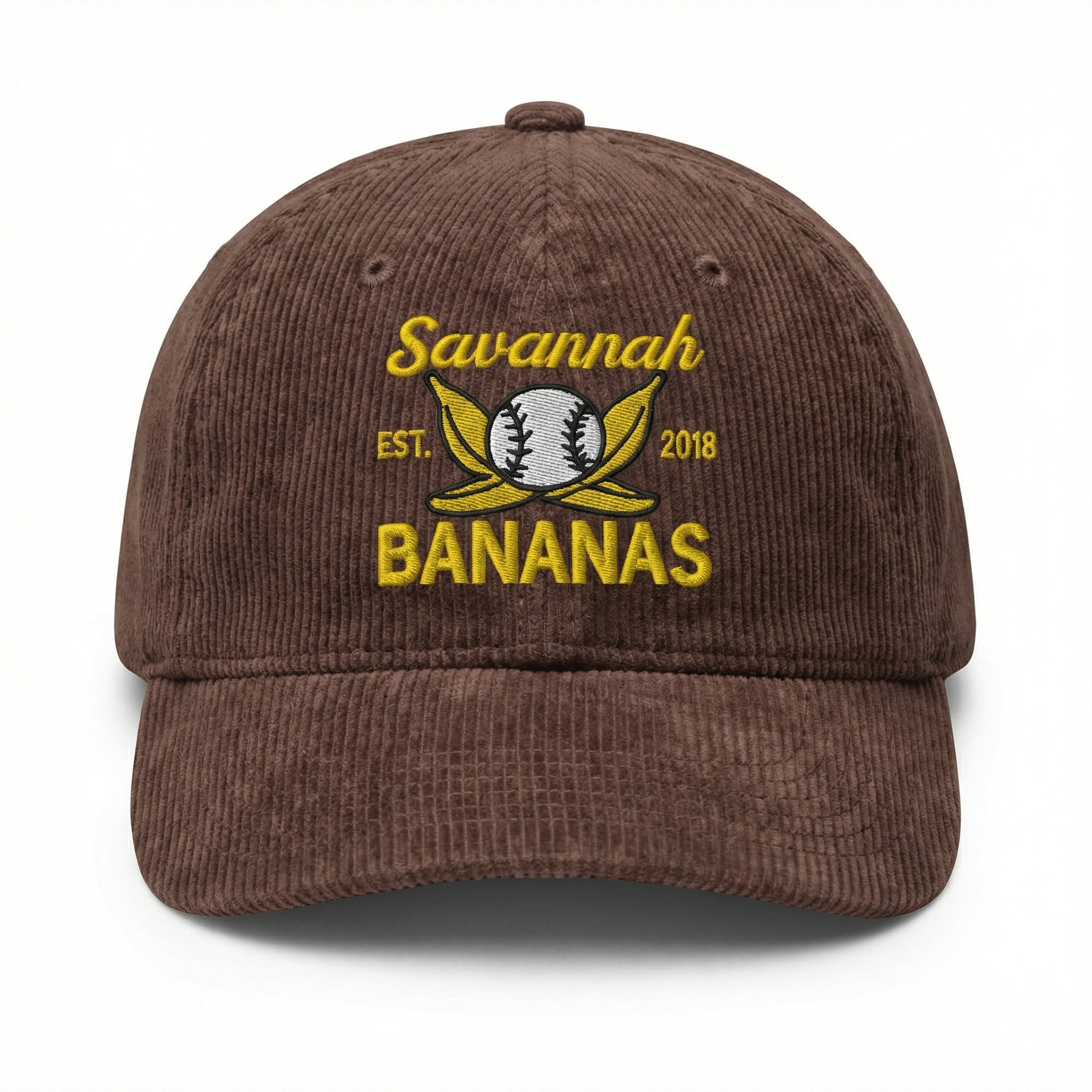 Custom Banana Baseball Team Embroidered Hat – Funny Sports Dad Cap