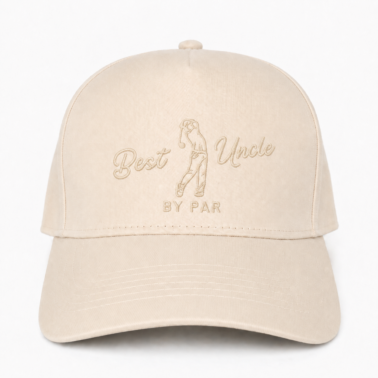 Custom Best Uncle By Par Embroidered Snapback Hat – Funny Uncle Golf Gift