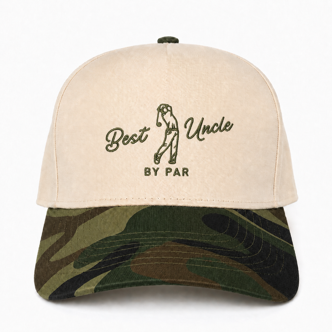 Custom Best Uncle By Par Embroidered Snapback Hat – Funny Uncle Golf Gift