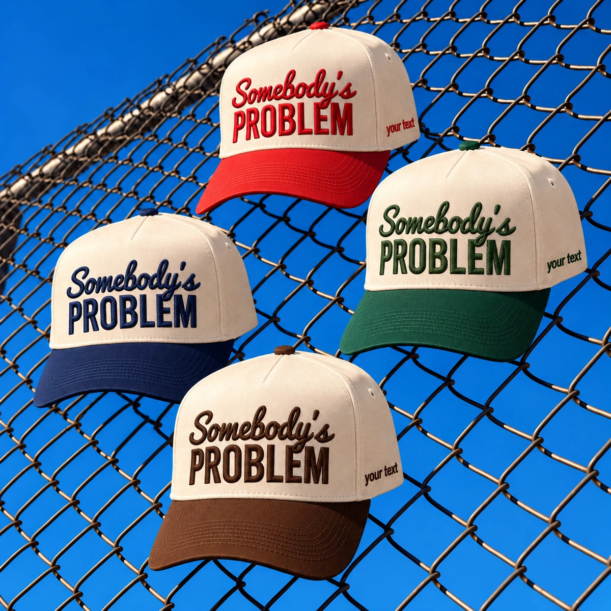 Somebody’s Problem Hat, Funny Troublemaker Snapback