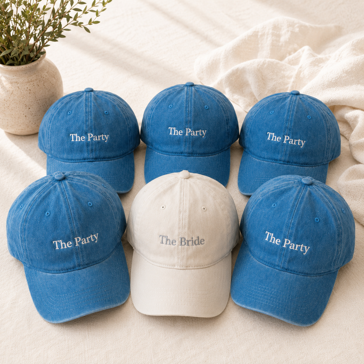 Custom Bachelorette Party Hat for The Bride and The Party