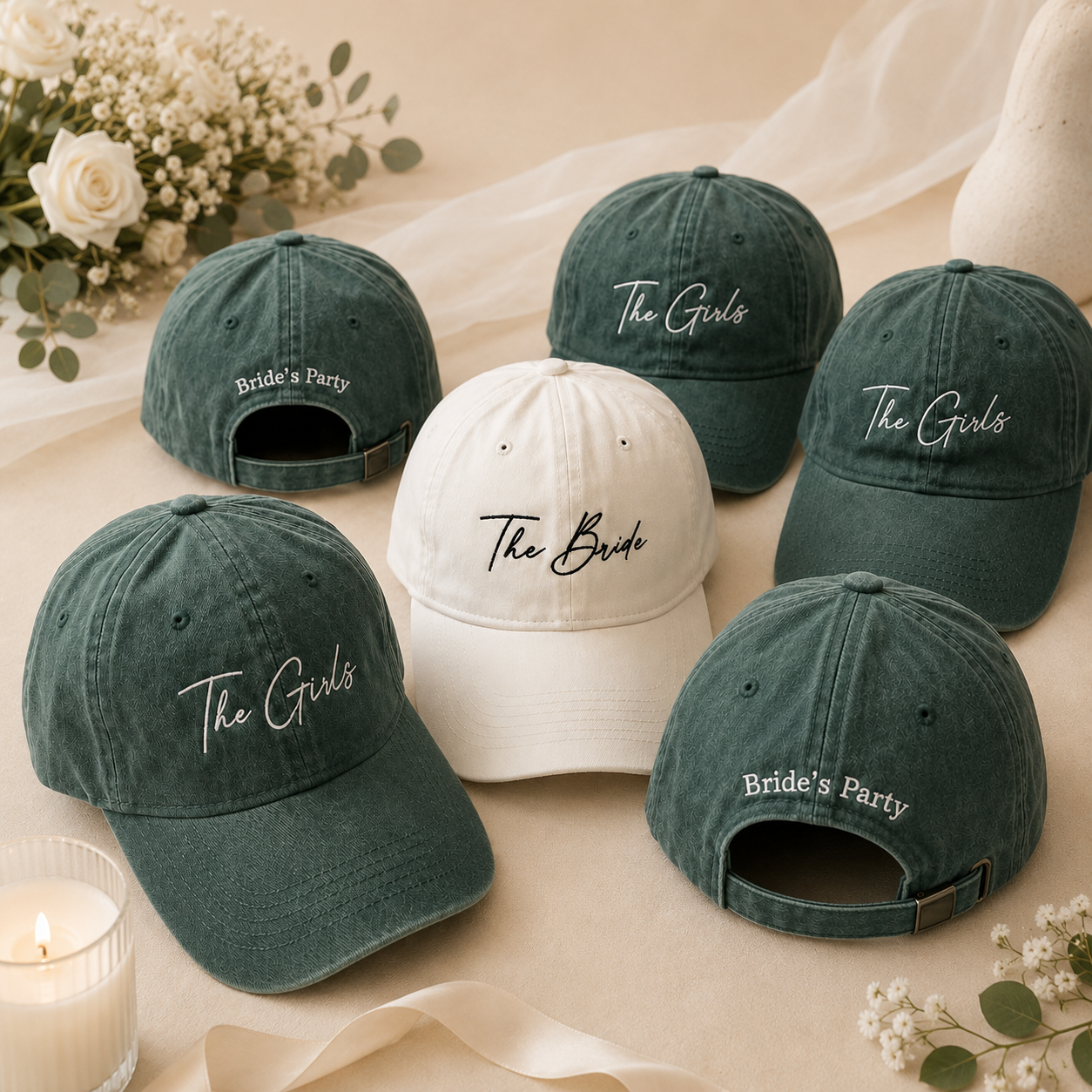 Custom Bachelorette Party Hat for The Bride and The Party