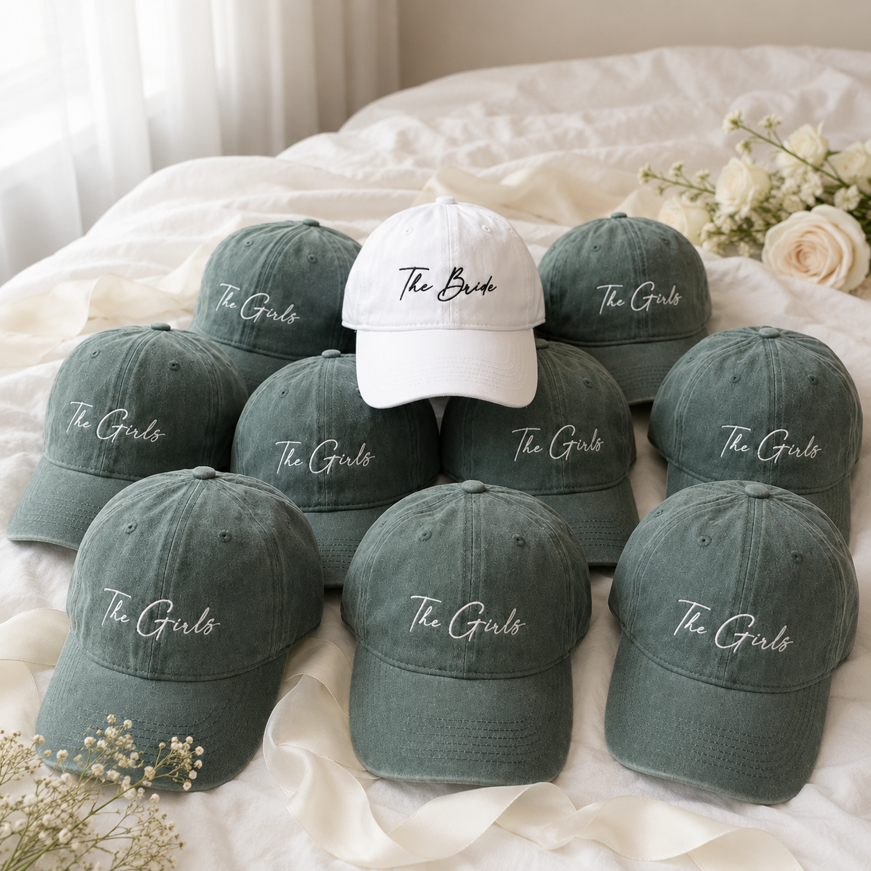 Custom Bachelorette Party Hat for The Bride and The Party