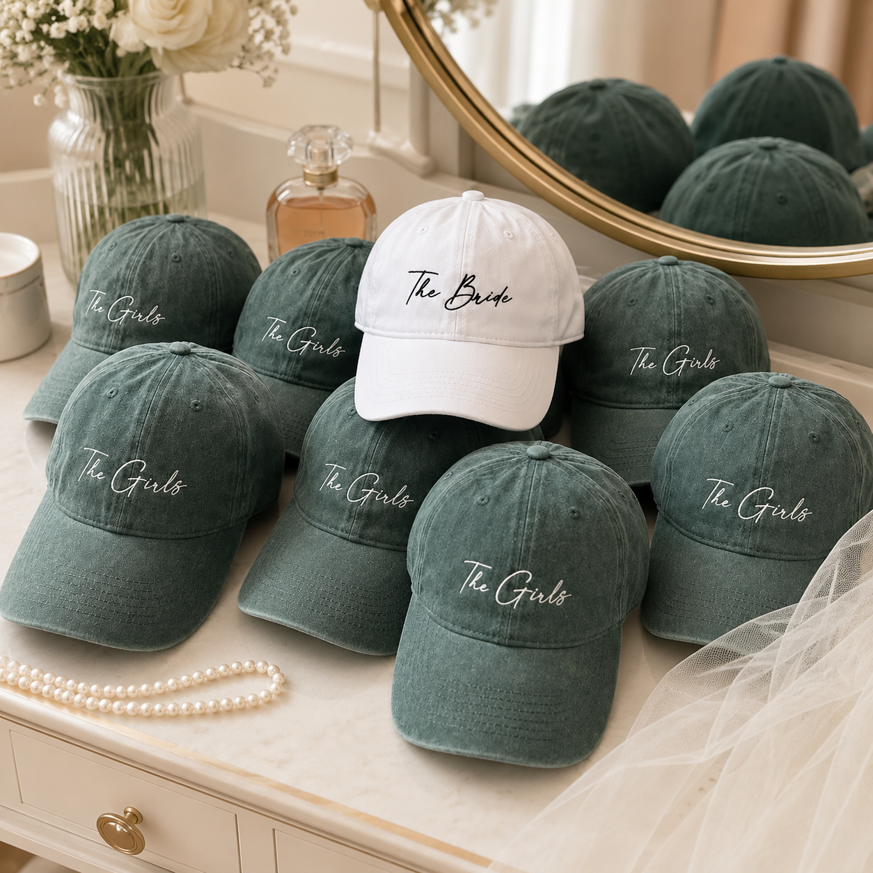 Custom Bachelorette Party Hat for The Bride and The Party