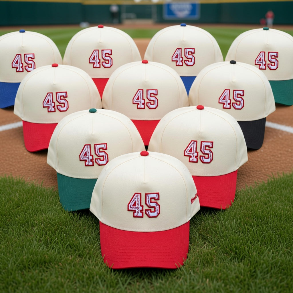Custom Embroidered Baseball Snapback Hat – Personalized Number & Name Team Cap