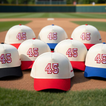 Custom Embroidered Baseball Snapback Hat – Personalized Number & Name Team Cap