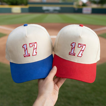 Custom Baseball Snapback Hat – Embroidered Number Name Cap