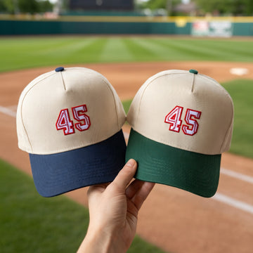 Custom Number Snapback Hat - Personalized Baseball Snapback Hat