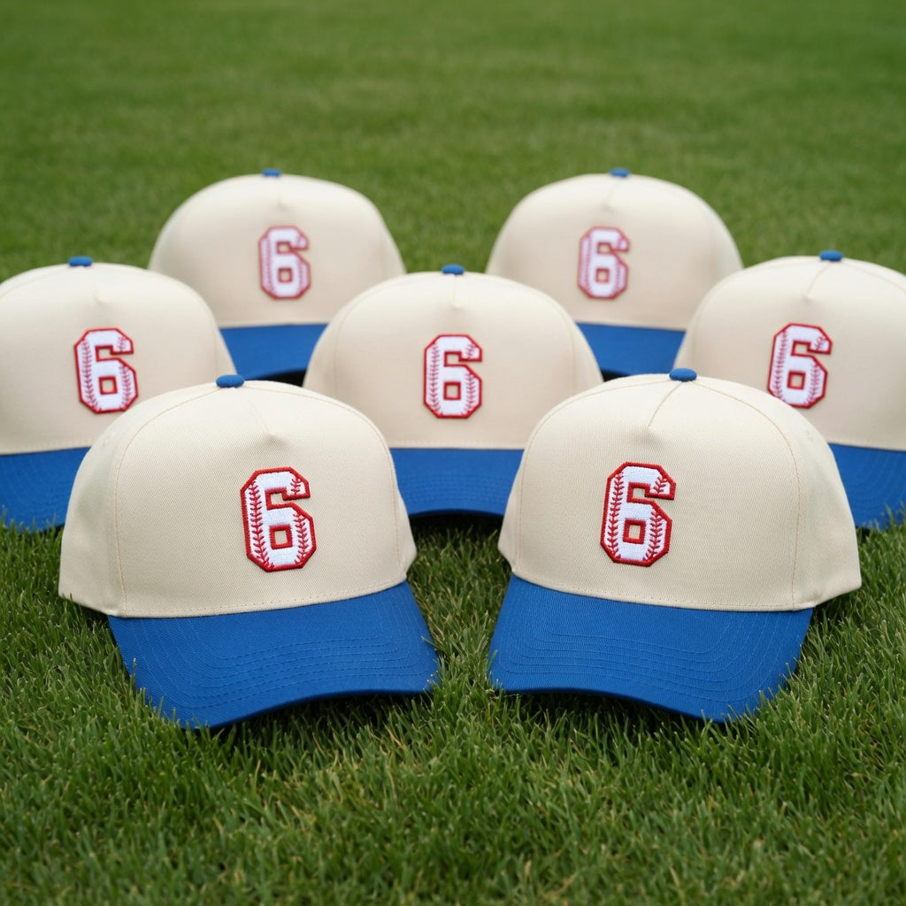 Personalized Name Snapback Hat - Custom Baseball Number Snapback Hat