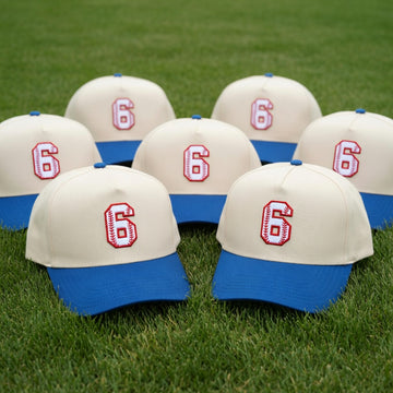 Custom Baseball Snapback Hat - Personalized Name and Number Snapback Hat
