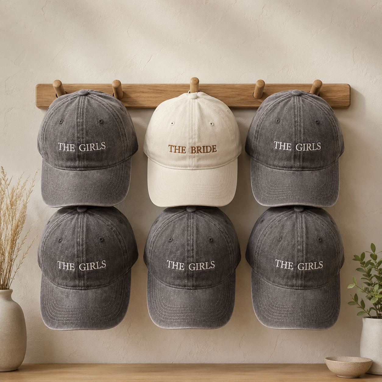 Custom Bridal Party Bride Squad Baseball Cap