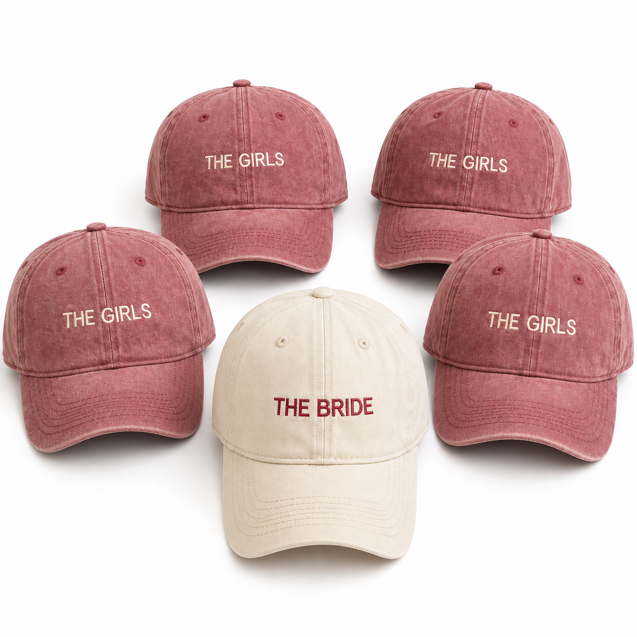 Custom Bride Squad Baseball Cap for Bachelorette Party