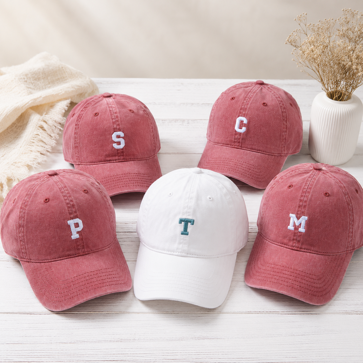 Custom Bride Squad Cap for Bachelorette Party and Girls Trip